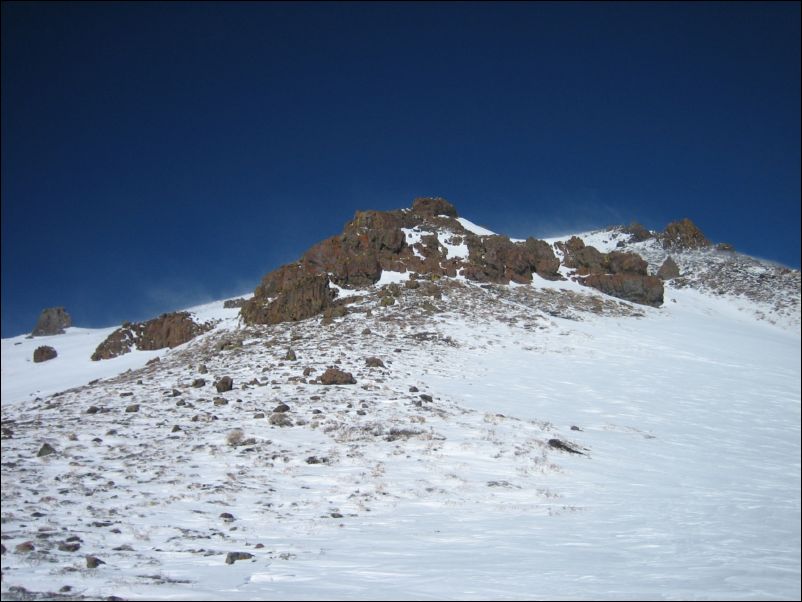 2005-12-09 RedLake (18) view up to summit ridge